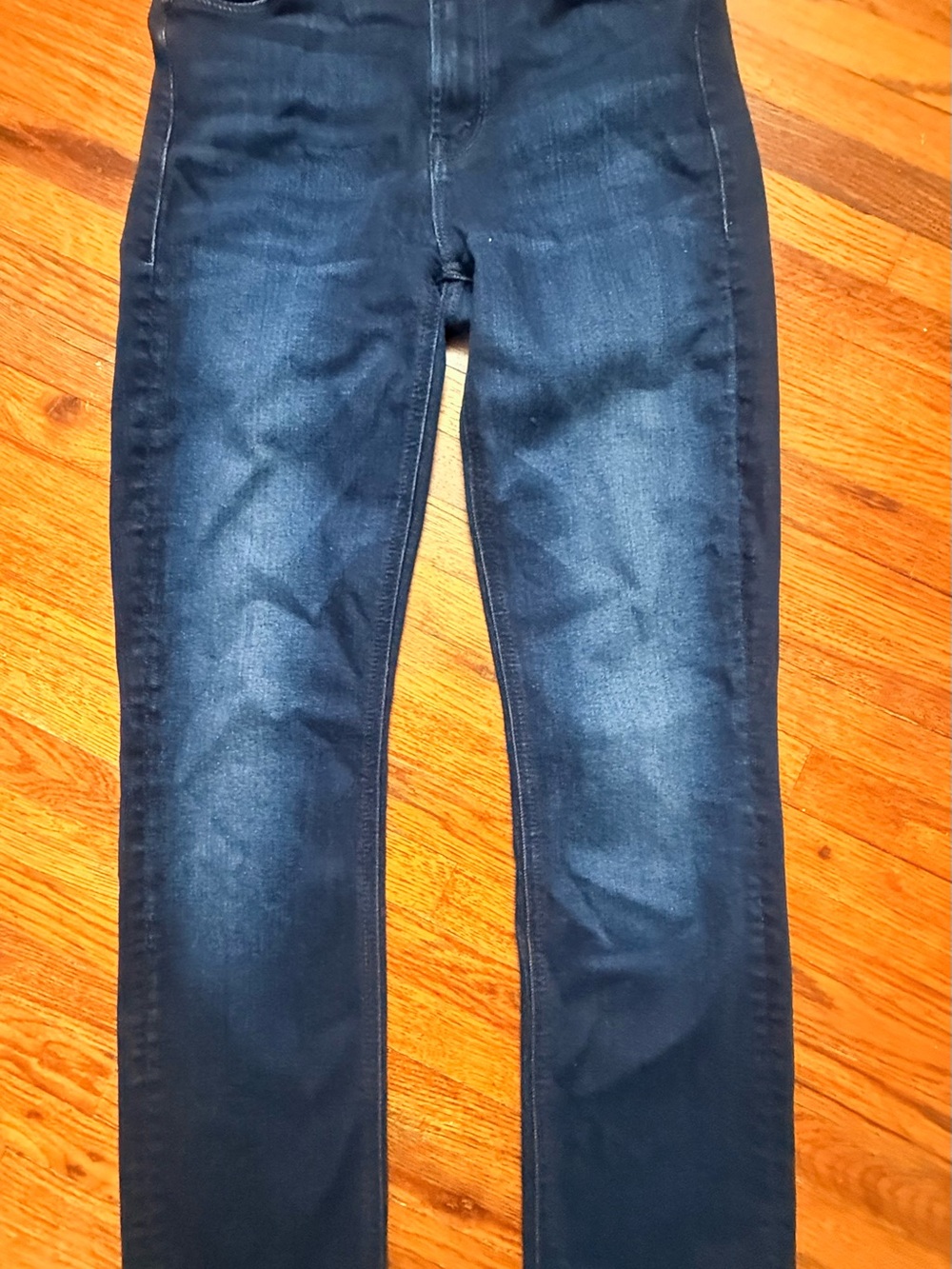 MOTHER The Mid Rise Dazzler Ankle Jeans Dark Wash Size 25